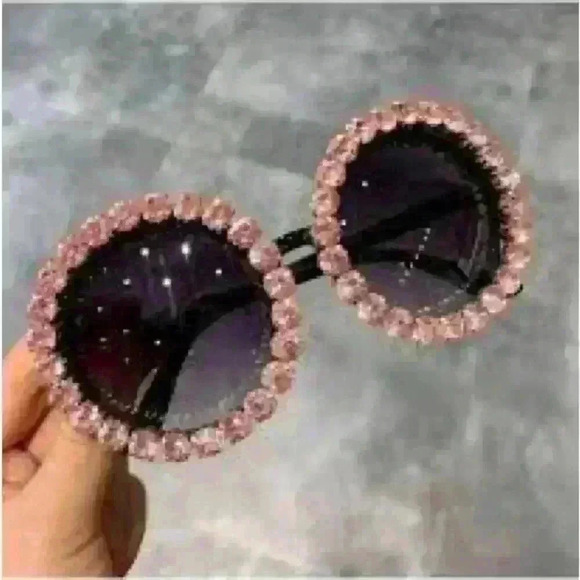 Crystal round sunglasses - Picture 7 of 9